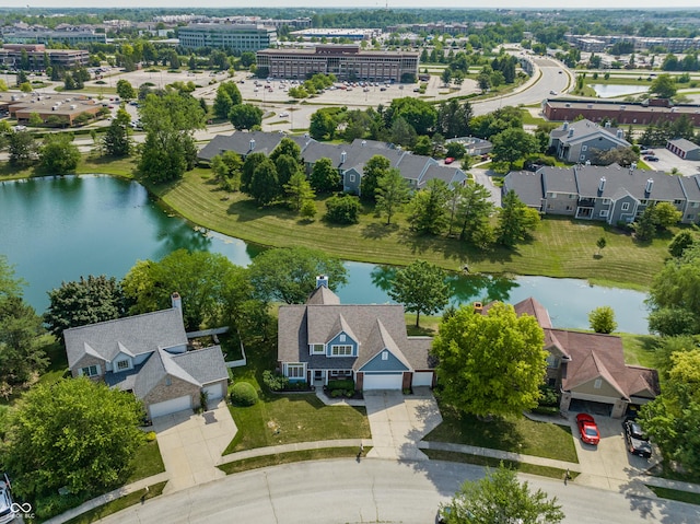 12861 Clifford Cir, Carmel, IN 46032 - bird's eye view of a nearby body of water