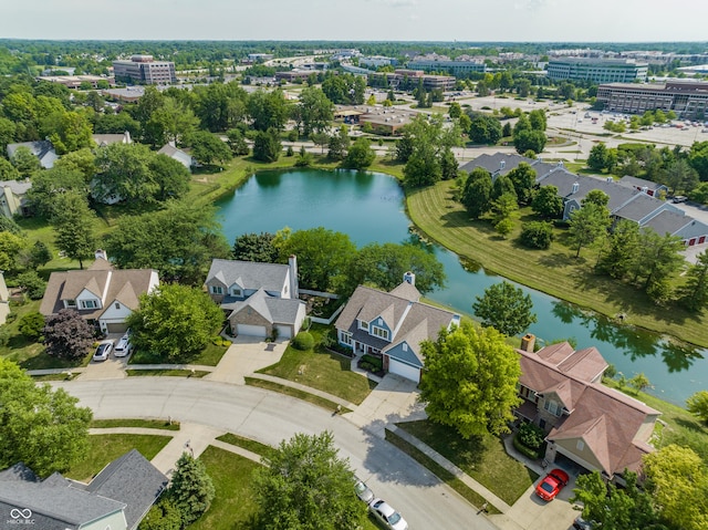 12861 Clifford Cir, Carmel, IN 46032 - drone / aerial view of a nearby body of water