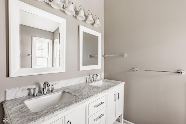 12861 Clifford Cir, Carmel, IN 46032 - bathroom featuring double vanity