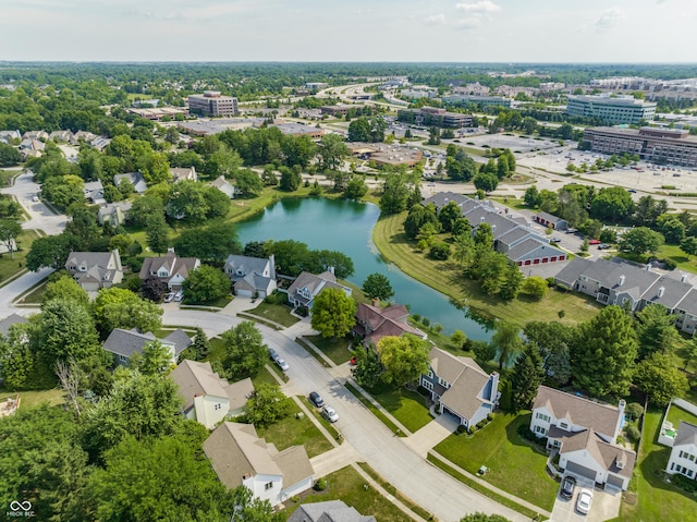 12861 Clifford Cir, Carmel, IN 46032 - aerial view of a nearby body of water