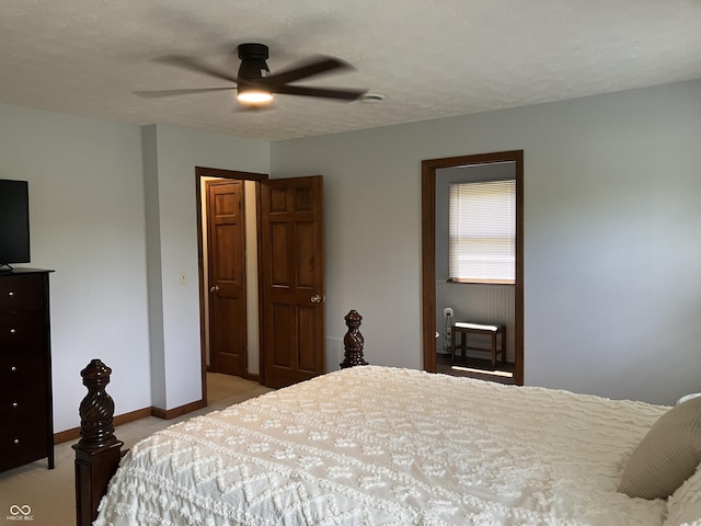 19938 State Road 37 N, Noblesville, IN 46060 - bedroom featuring light colored carpet and ceiling fan
