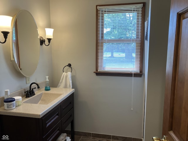 19938 State Road 37 N, Noblesville, IN 46060 - bathroom with vanity and tile patterned flooring