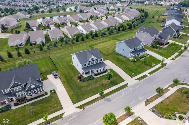 12888 Girvan Way, Fishers, IN 46037 - aerial overview of property's location with nearby suburban area
