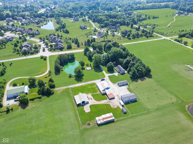6880 S 850 E, Zionsville, IN 46077 - aerial view of sparsely populated area