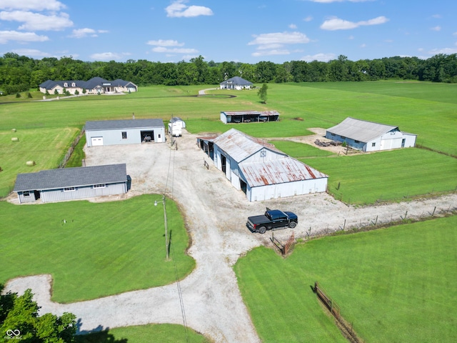 6880 S 850 E, Zionsville, IN 46077 - aerial view of property and surrounding area featuring a tree filled landscape