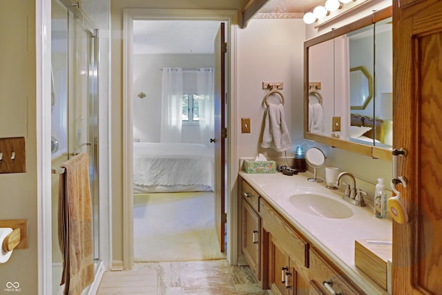 6880 S 850 E, Zionsville, IN 46077 - ensuite bathroom with vanity and a shower stall