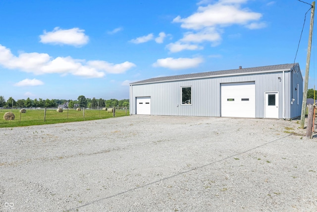 6880 S 850 E, Zionsville, IN 46077 - view of detached garage