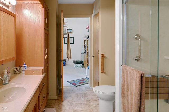 6880 S 850 E, Zionsville, IN 46077 - full bathroom featuring vanity and a shower stall