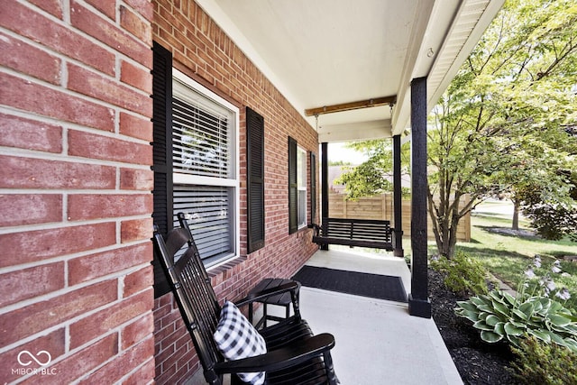 1093 Springwater Dr, Greenwood, IN 46143 - view of porch