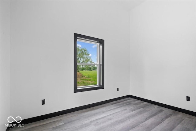 8237 S 100 E, Markleville, IN 46056 - unfurnished room with wood finished floors