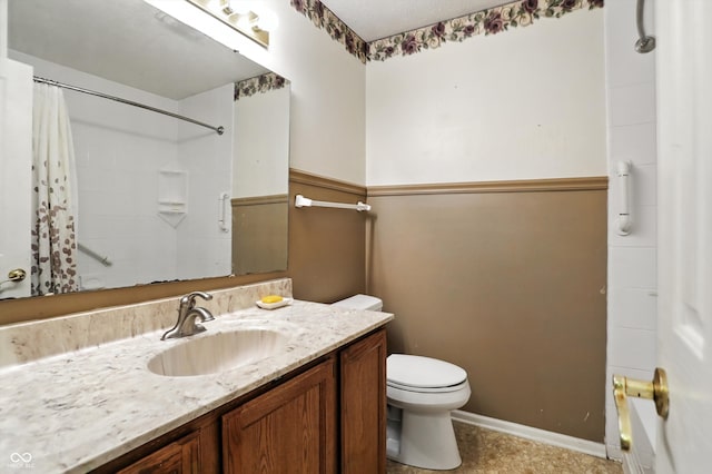 12316 Winding Creek Cir, Indianapolis, IN 46236 - full bath featuring vanity and a shower with shower curtain