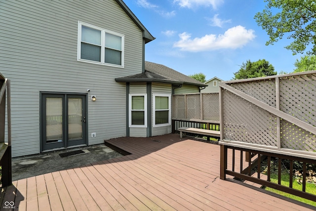 12316 Winding Creek Cir, Indianapolis, IN 46236 - view of wooden terrace