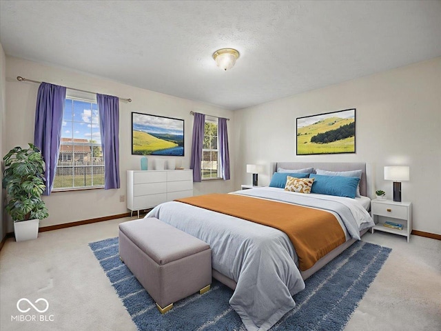 294 Keller Dr, Greenfield, IN 46140 - bedroom featuring carpet flooring and a textured ceiling
