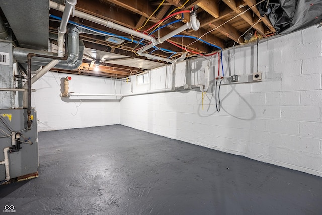 726 N Routiers Ave, Indianapolis, IN 46219 - view of unfinished below grade area
