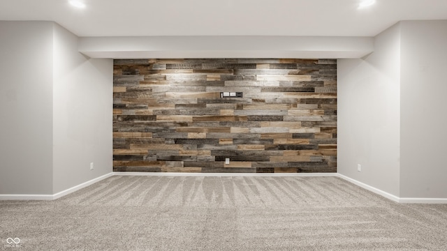 11761 Boothbay Ln, Fishers, IN 46037 - spare room featuring carpet floors and recessed lighting
