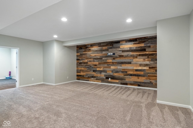 11761 Boothbay Ln, Fishers, IN 46037 - carpeted empty room featuring baseboards and recessed lighting