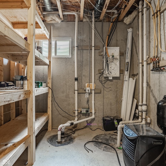 11761 Boothbay Ln, Fishers, IN 46037 - below grade area with a water softener