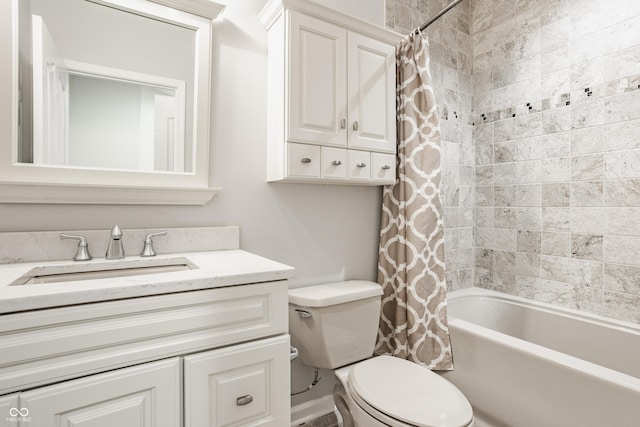11761 Boothbay Ln, Fishers, IN 46037 - full bathroom featuring vanity and shower / bath combo with shower curtain