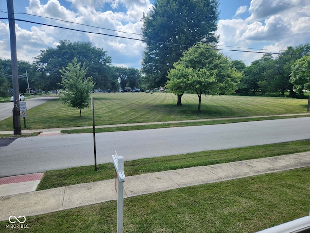 201 N Leland St, Fortville, IN 46040 - view of asphalt street with sidewalks