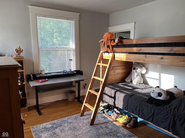 519 E Wabash Ave, Crawfordsville, IN 47933 - bedroom featuring wood finished floors