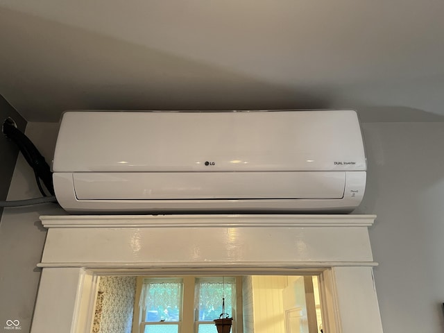 519 E Wabash Ave, Crawfordsville, IN 47933 - detailed view of a wall unit AC