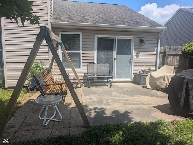 4124 Lofton Dr, Lafayette, IN 47909 - view of patio with area for grilling