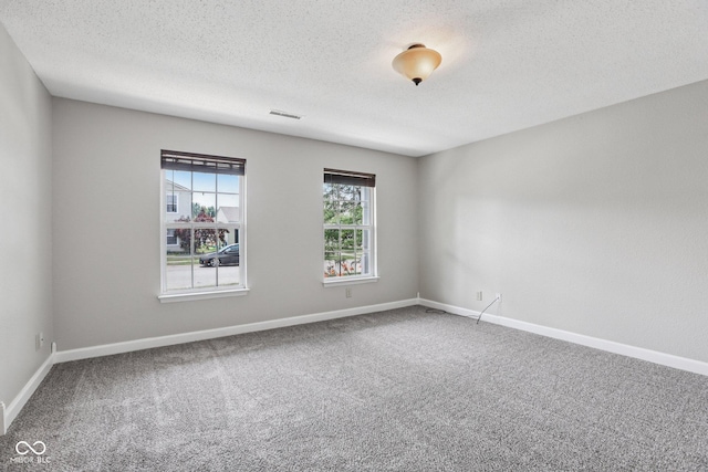 12632 Endurance Dr, Fishers, IN 46037 - carpeted spare room featuring a textured ceiling