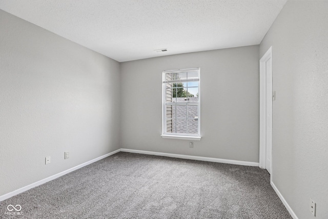 12632 Endurance Dr, Fishers, IN 46037 - carpeted empty room featuring baseboards and a textured ceiling
