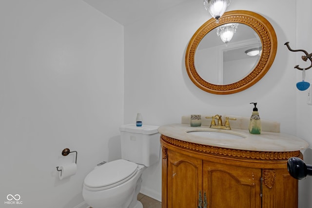 8850 Tanner Dr, Fishers, IN 46038 - bathroom with vanity and tile patterned flooring