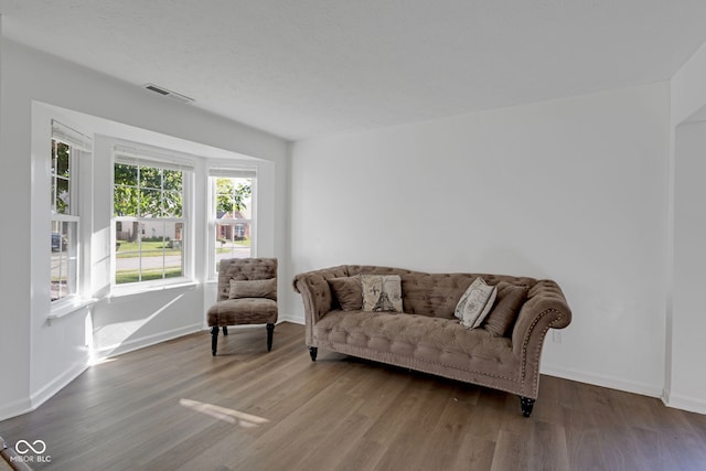8850 Tanner Dr, Fishers, IN 46038 - sitting room featuring wood finished floors and baseboards