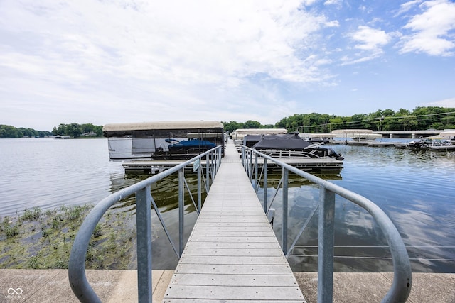 20971 Shoreline Ct Unit 408, Noblesville, IN 46062 - dock with a water view