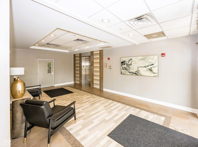 20971 Shoreline Ct Unit 408, Noblesville, IN 46062 - common area with recessed lighting and a drop ceiling