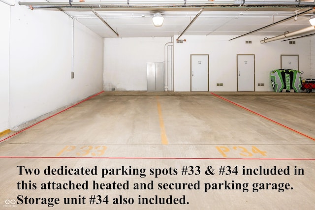 20971 Shoreline Ct Unit 408, Noblesville, IN 46062 - view of parking garage