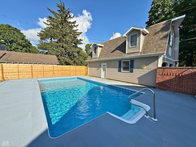 416 6th St, Covington, IN 47932 - view of pool with a fenced backyard
