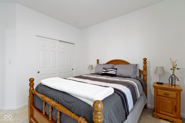 9801 Zion Way, Pendleton, IN 46064 - bedroom featuring light carpet and a closet