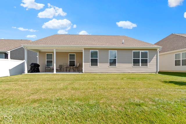 9801 Zion Way, Pendleton, IN 46064 - back of property featuring a patio area