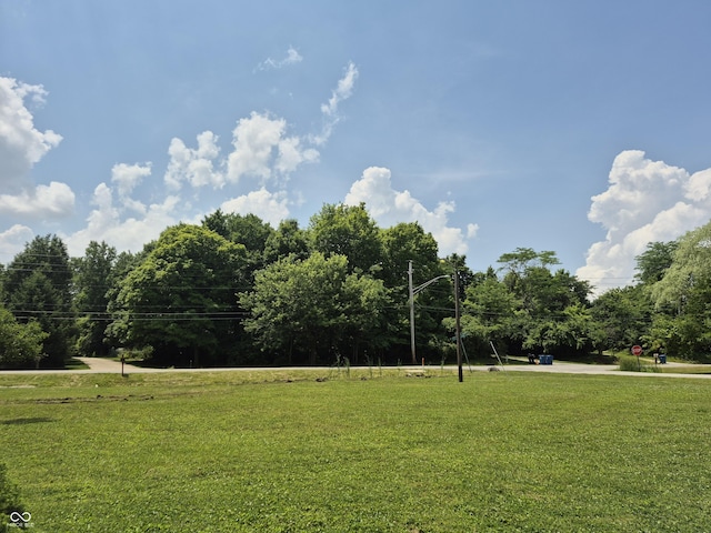 7802 Fall Creek Rd, Indianapolis, IN 46256 - surrounding community with a lawn