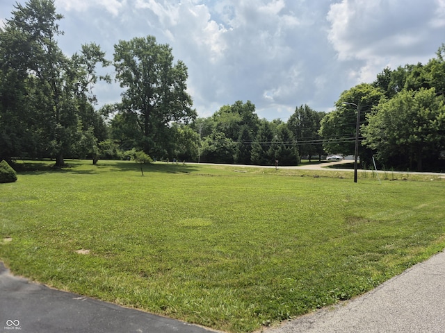 7802 Fall Creek Rd, Indianapolis, IN 46256 - view of property's community featuring a lawn