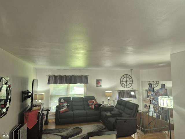 7802 Fall Creek Rd, Indianapolis, IN 46256 - living area featuring wood finished floors