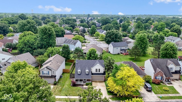 5034 Aspen Crest Ln, Indianapolis, IN 46254 - aerial perspective of suburban area