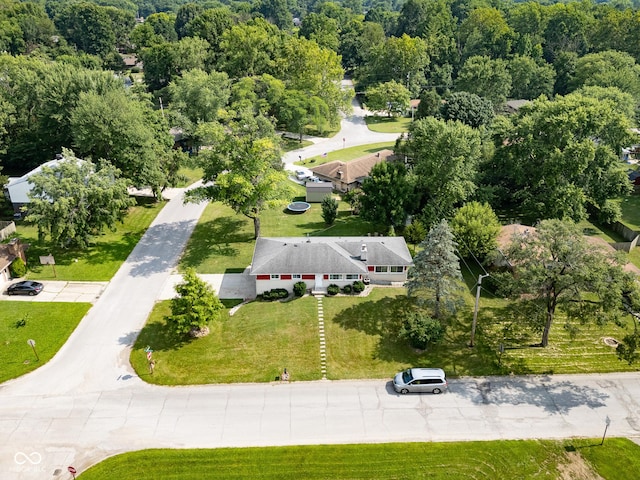 157 E Hill Valley Dr, Indianapolis, IN 46227 - drone / aerial view