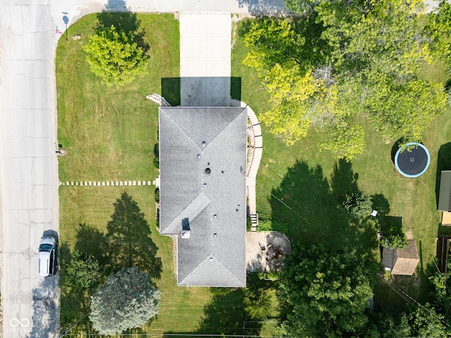 157 E Hill Valley Dr, Indianapolis, IN 46227 - drone / aerial view