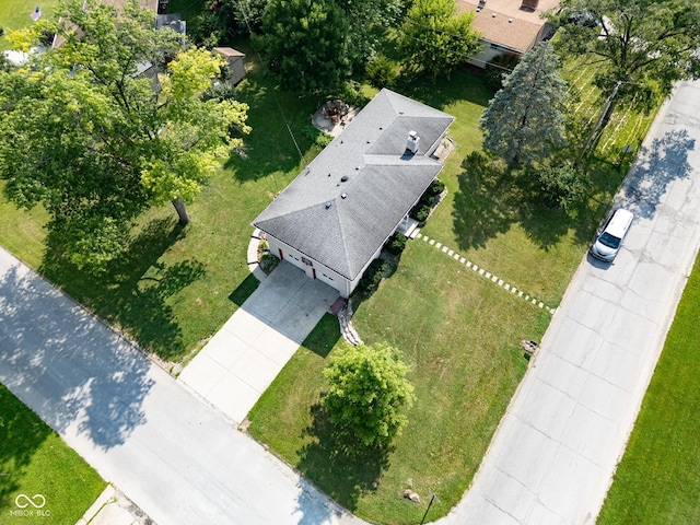 157 E Hill Valley Dr, Indianapolis, IN 46227 - view from above of property