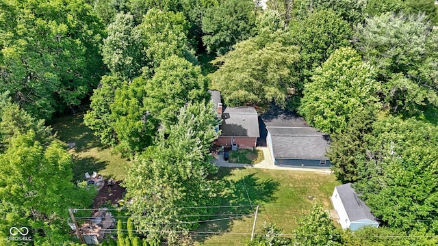 812 Eaglewood Dr, Zionsville, IN 46077 - view from above of property