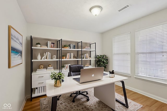 1272 Townsend Dr, Greenwood, IN 46143 - office space with light wood-style flooring and baseboards