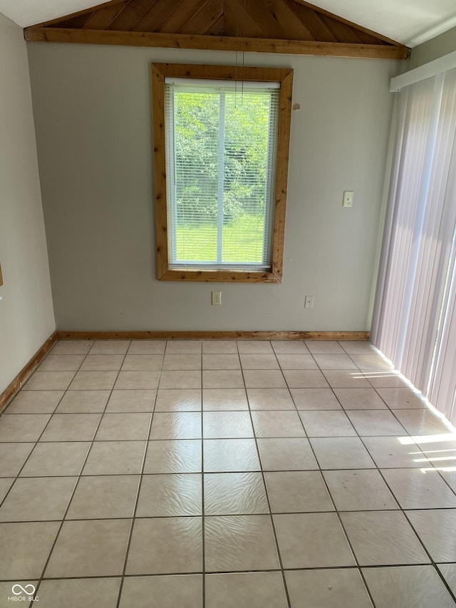 3170 Sapphire Blvd, Indianapolis, IN 46268 - empty room featuring baseboards and light tile patterned floors