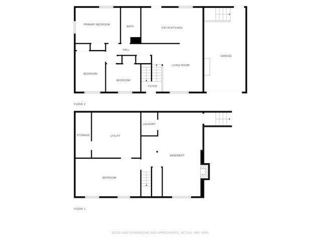 3909 Richelieu Ct, Indianapolis, IN 46226 - view of floor plan / room layout