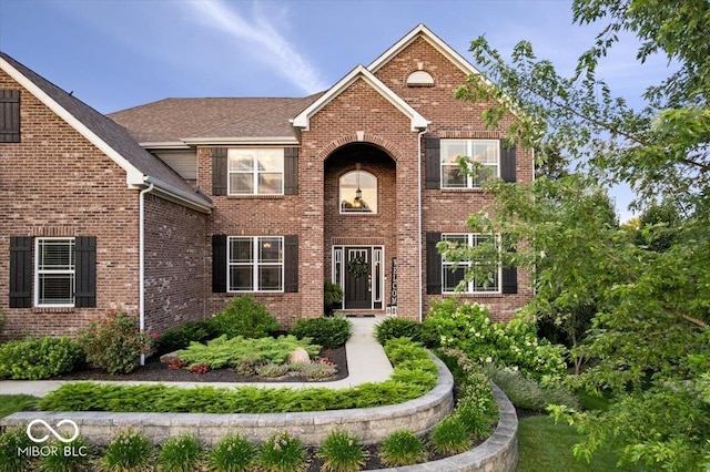 11322 Sea Side Ct, Fishers, IN 46040 - traditional home featuring brick siding