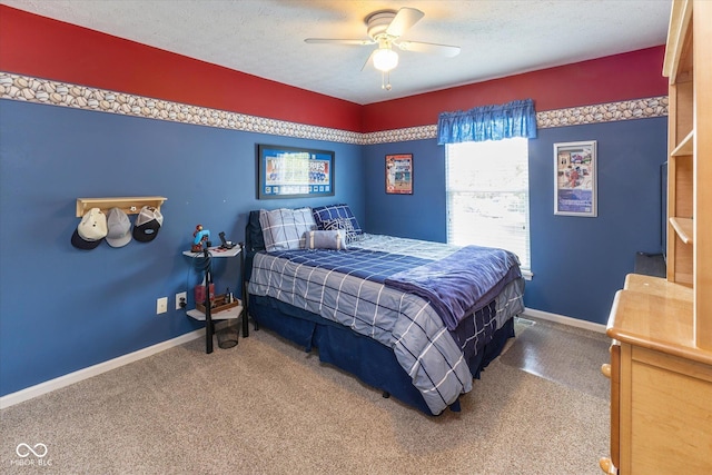 13059 Cirrus Dr, Fishers, IN 46037 - bedroom featuring carpet floors and a ceiling fan