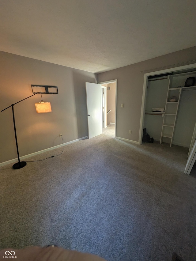7327 Newbury Ct, Fishers, IN 46038 - unfurnished bedroom with carpet floors and a closet
